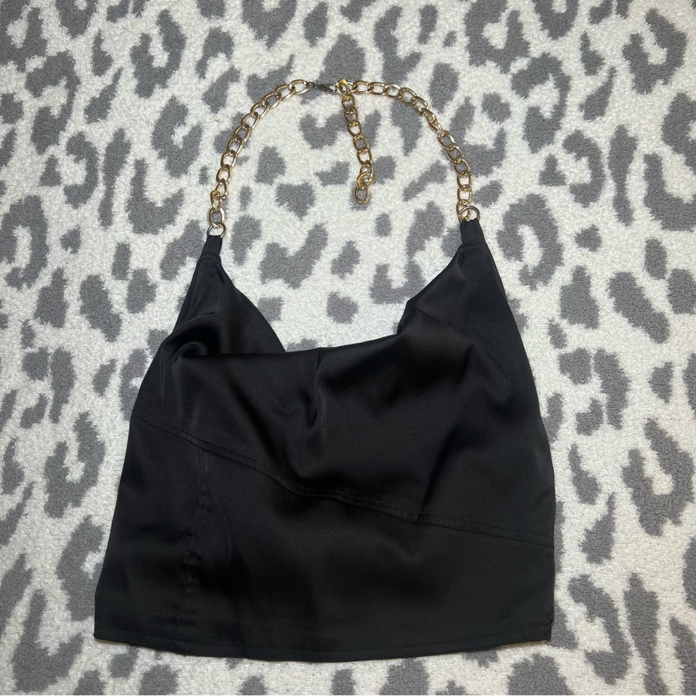Satin Halter Top